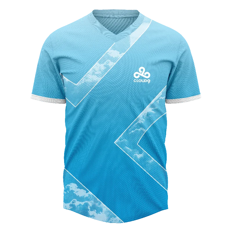 Men's Throwback Tennis Jerseys Inspired by Iconic Matches and Players2023 Cloud9 Official Summer Jersey - League of Legends Edition