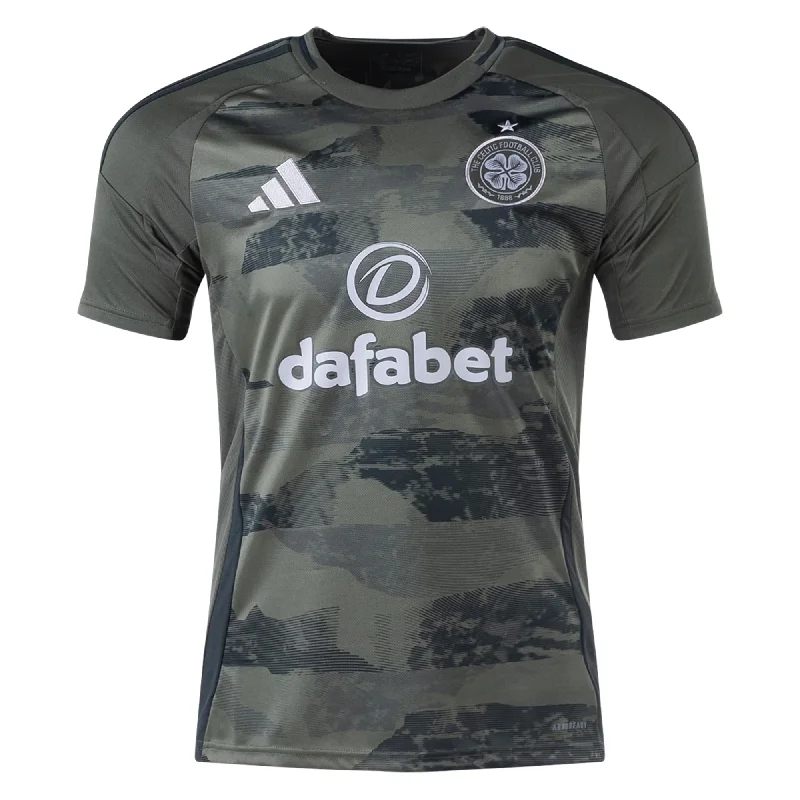 Men's Throwback Tennis Jerseys Inspired by Iconic Matches and Playersadidas Celtic Third Jersey 24/25 (Army Green)