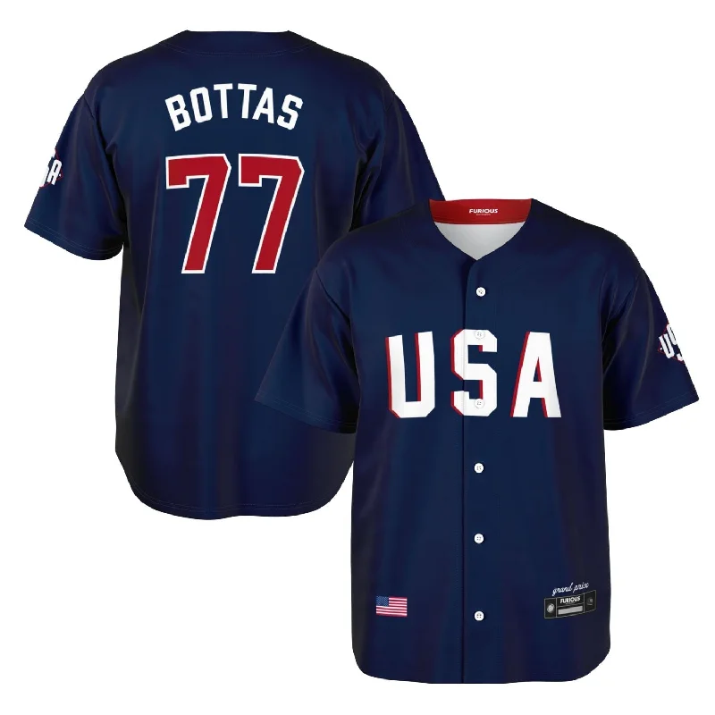 Men's NBA Authentic Team Jerseys in Official Team Colors for True Basketball FansBottas - USA GP Jersey