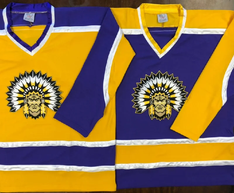 Men's Basketball Jerseys in Sleeveless Design for Enhanced Mobility on the CourtCustom Hockey Jerseys with an Indian Twill Logo