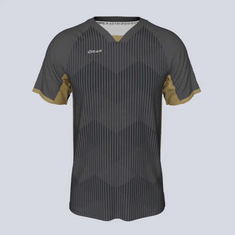 Men's Moisture - Wicking Lacrosse Jerseys with Mesh Panels for Optimal Performance on the FieldGear Premium Pro V Madrid II Jersey