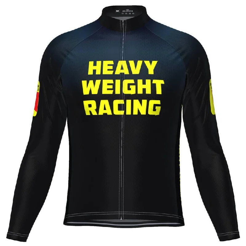 Men's Moisture - Wicking Lacrosse Jerseys with Mesh Panels for Optimal Performance on the FieldMen's Heavy Weight Racing Gravity Long Sleeve Cycling Jersey