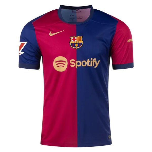 Men's NBA Authentic Team Jerseys in Official Team Colors for True Basketball FansNike Barcelona Home Jersey w/ La Liga Patch 24/25 (Deep Royal/Noble Red/Club Gold)