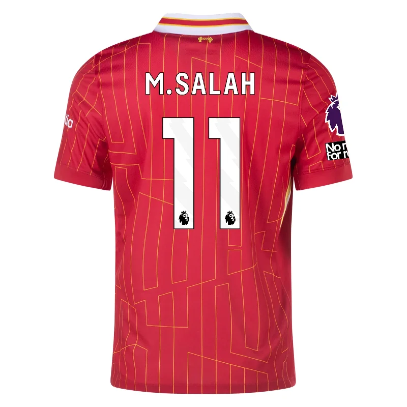 Men's Limited - Release American Football Jerseys of Rookie Stars for Early Adopters and FansNike Liverpool Mohamed Salah Home Jersey w/ EPL + No Room For Racism Patches 24/25 (Gym Red/Chrome Yellow)