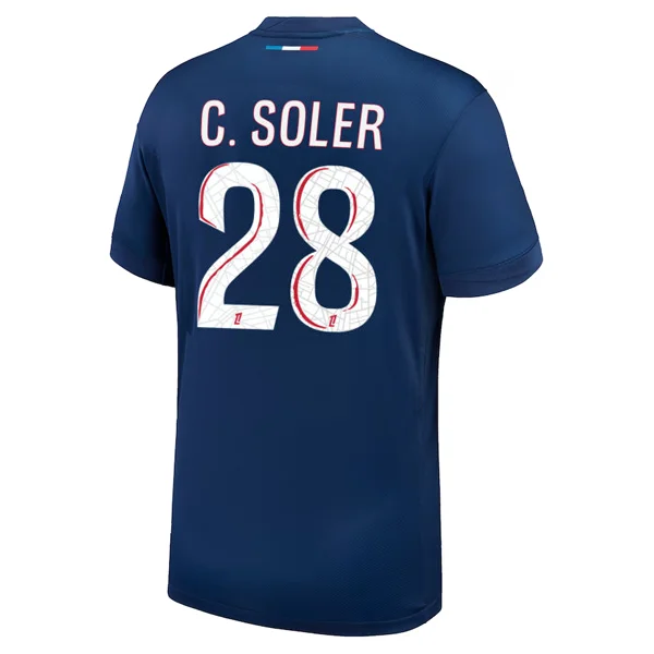 Men's NBA Authentic Team Jerseys in Official Team Colors for True Basketball FansNike Paris Saint-Germain Carlos Soler Home Jersey 24/25 (Midnight Navy/White)