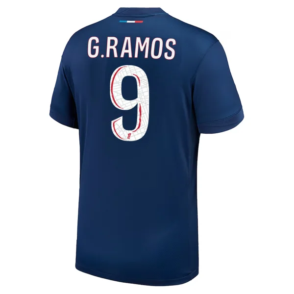 Men's Custom - Printed Baseball Jerseys with Player Names and Numbers for Personalized StyleNike Paris Saint-Germain Gonçalo Ramos Home Jersey 24/25 (Midnight Navy/White)