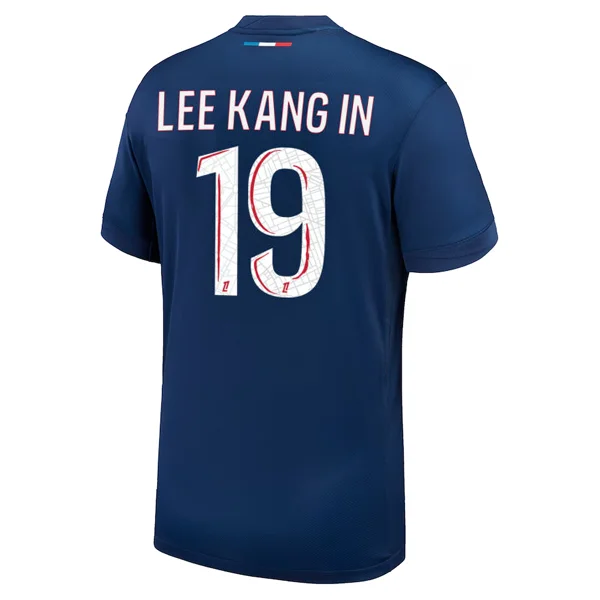 Men's Replica Hockey Jerseys of Star Players for Devoted Ice Hockey SupportersNike Paris Saint-Germain Lee Kang In Home Jersey 24/25 (Midnight Navy/White)