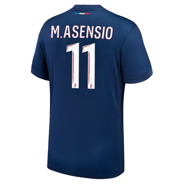 Men's Limited - Edition Cricket Jerseys Commemorating Historic Matches for Die - Hard Cricket LoversNike Paris Saint-Germain Marco Asensio Home Jersey 24/25 (Midnight Navy/White)