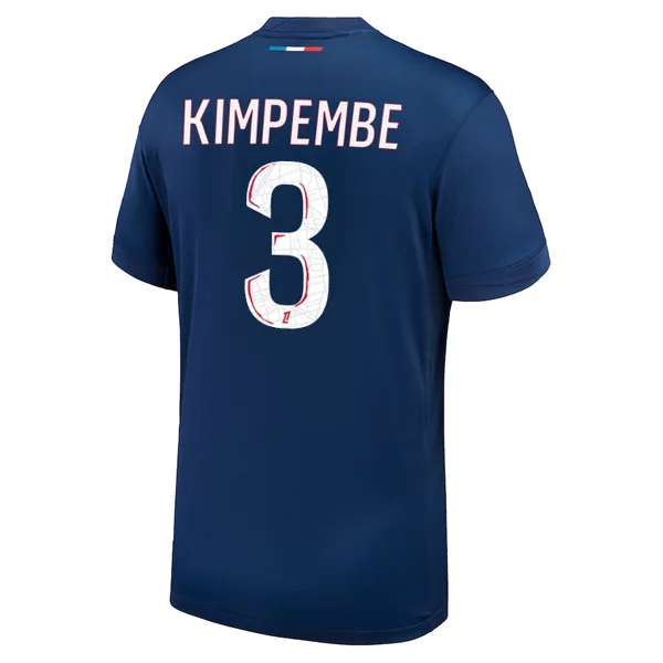 Men's Retro Soccer Jerseys of Famous Clubs from the 90s for Nostalgic Football EnthusiastsNike Paris Saint-Germain Presnel Kimpembe Home Jersey 24/25 (Midnight Navy/White)