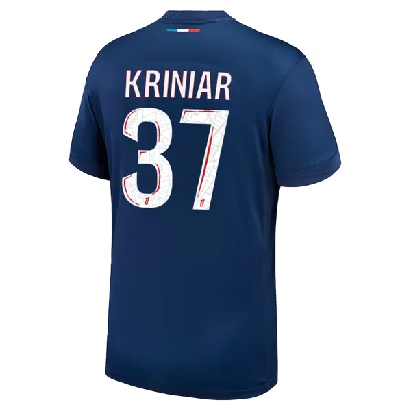 Men's Throwback Tennis Jerseys Inspired by Iconic Matches and PlayersNike Paris Saint-Germain Randal Kriniar Home Jersey 24/25 (Midnight Navy/White)