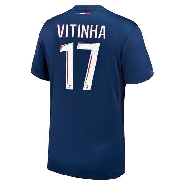 Men's Replica Hockey Jerseys of Star Players for Devoted Ice Hockey SupportersNike Paris Saint-Germain Vitinha Home Jersey 24/25 (Midnight Navy/White)