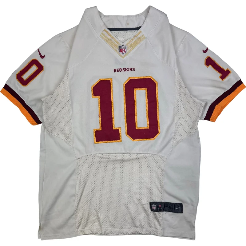 Men's Moisture - Wicking Lacrosse Jerseys with Mesh Panels for Optimal Performance on the FieldNike Washington Redskins Griffin III NFL Jersey White