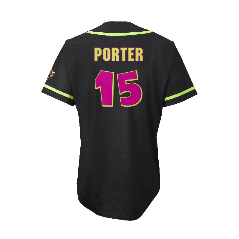 Men's Replica Hockey Jerseys of Star Players for Devoted Ice Hockey SupportersParty Animals Dylan Porter #15 EvoShield Jersey - Black