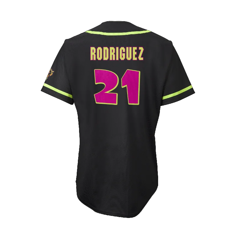 Men's Retro Soccer Jerseys of Famous Clubs from the 90s for Nostalgic Football EnthusiastsParty Animals Riyan Rodriguez #21 EvoShield Jersey - Black