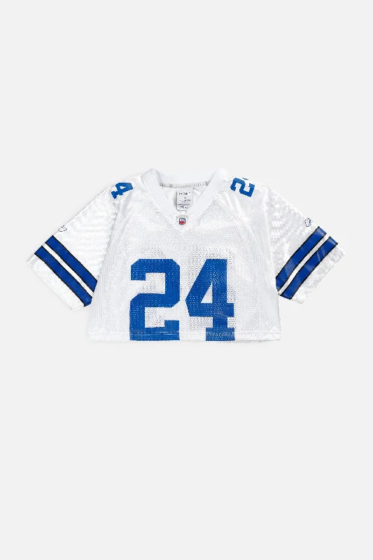 Men's Custom - Printed Baseball Jerseys with Player Names and Numbers for Personalized StyleRework Crop Indianapolis Colts NFL Jersey - XS