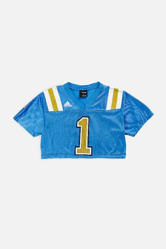 Men's Cycling Jerseys with Reflective Stripes for Safe and Stylish Rides at NightRework Crop UCLA Bruins NCAA Jersey - XS