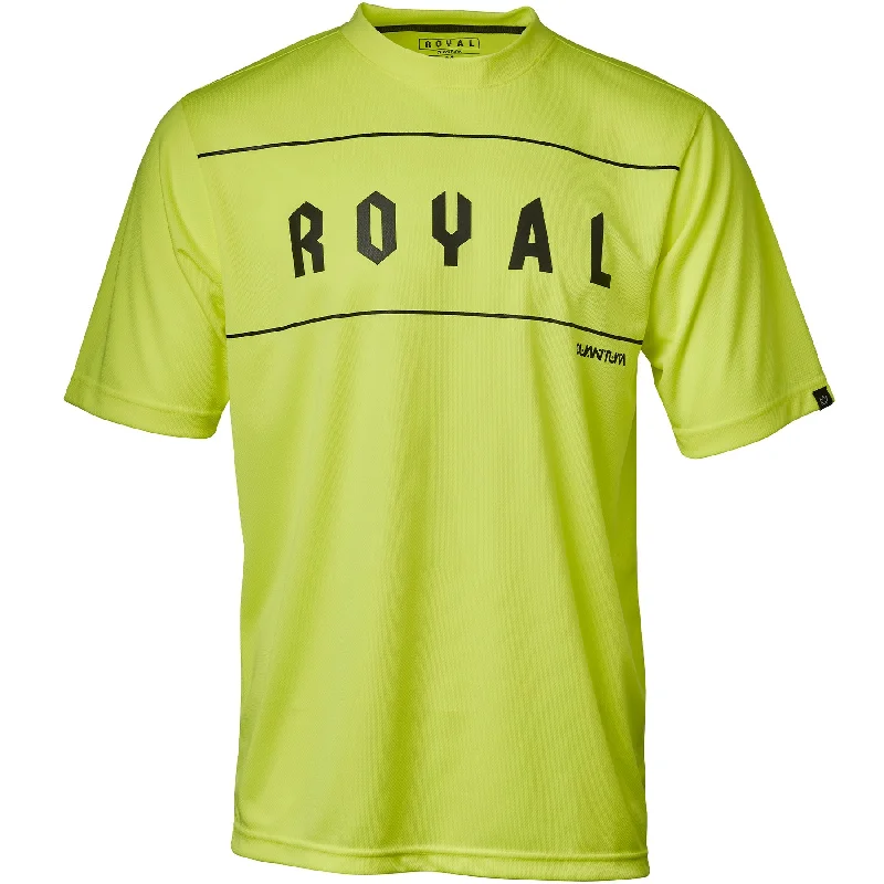 Men's Throwback Tennis Jerseys Inspired by Iconic Matches and PlayersRoyal Quantum Short Sleeve MTB Jersey - Flo Yellow - 2022