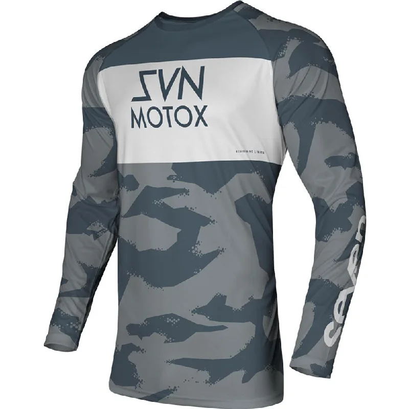 Men's Retro Hockey Jerseys with Classic Stripes and Logos for a Nostalgic Hockey AestheticSeven - 2021 Vox Pursuit Camo Jersey