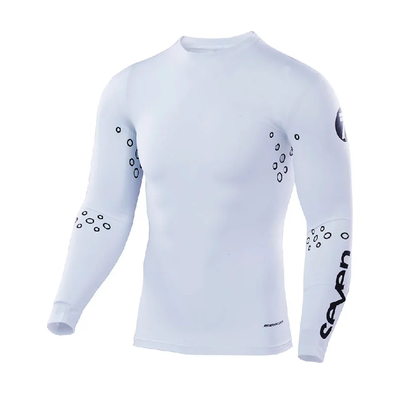 Men's Basketball Jerseys with Signature Player Logos for a Fan - Favorite LookSeven - 23.1 Zero Laser Cut White Compression Jersey