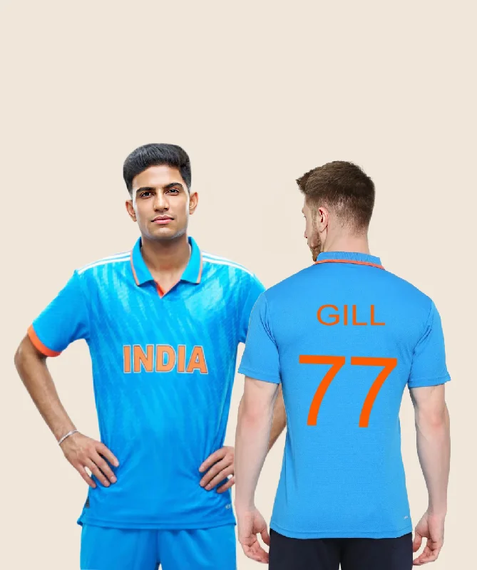 Men's Throwback Rugby Jerseys of Historic Matches and Teams for Rugby History BuffsShubman Gill Indian World Cup  Jerseys 2023-24 Player-Edition