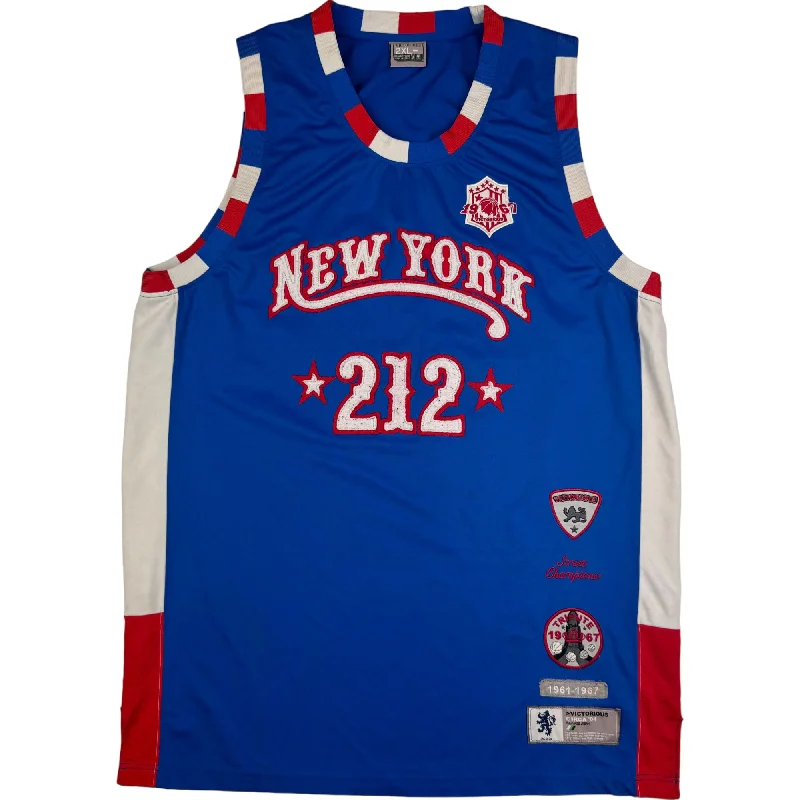 Men's Limited - Release American Football Jerseys of Rookie Stars for Early Adopters and FansVintage Victorious New York 212 Basketball Jersey Street Champions