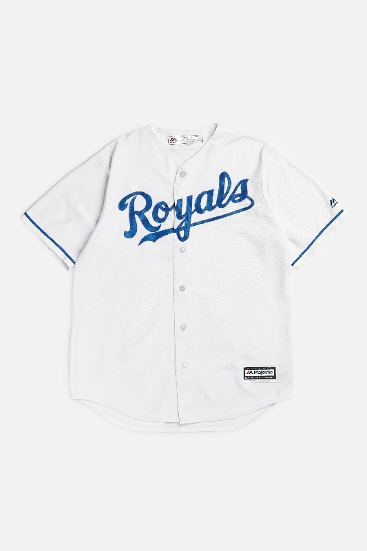 Men's Basketball Jerseys in Sleeveless Design for Enhanced Mobility on the CourtVintage Kansas City Royals MLB Jersey - M