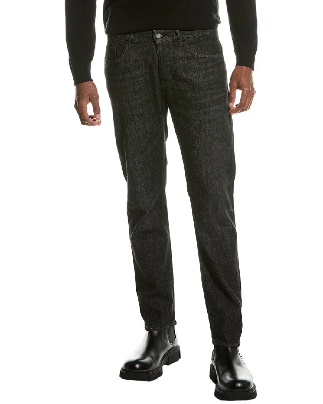 Plus Size Men's Bootcut Jeans with a Belt Loop Upgrade for a Stylish TouchBOSS Hugo Boss Delaware Slim Fit Jean