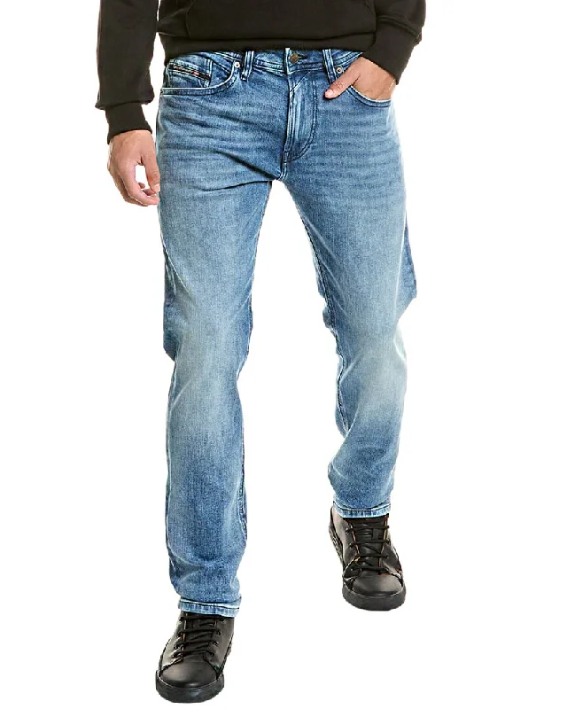 Men's High - Waisted Jeans in a Medium Wash for a Vintage - Style RevivalDiesel Thommer Light Blue Slim Jean