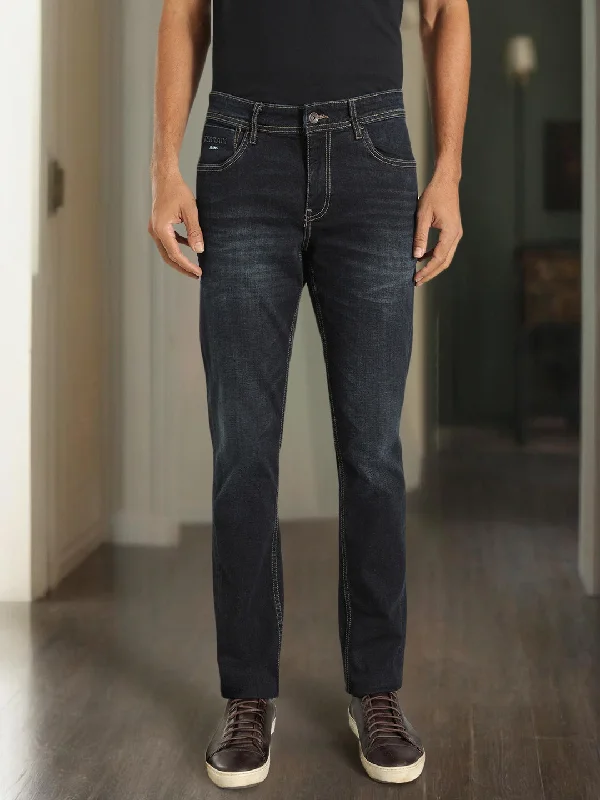 Men's Jeans with a Hidden Coin Pocket for Added ConvenienceMen Brooklyn Fit Stretchable Jeans