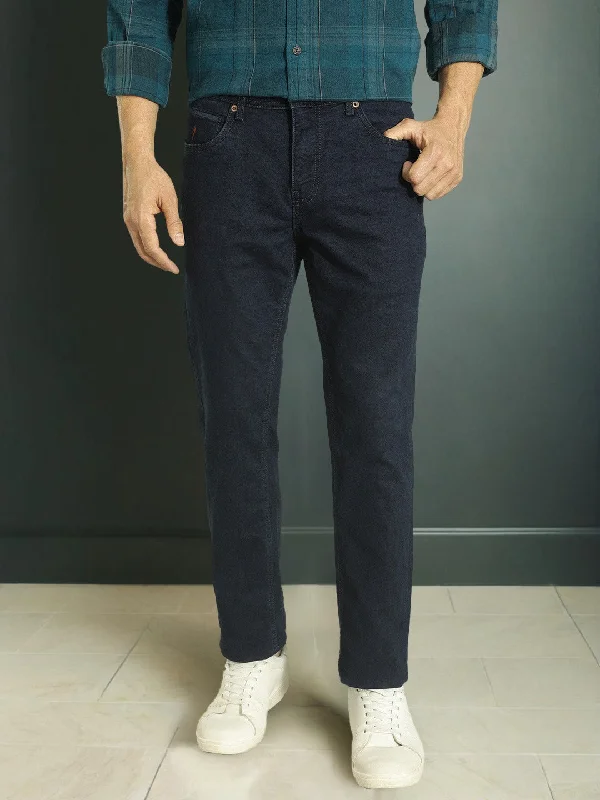 Men's Jeans with a Zip - Off Lower Leg for Convertible StyleMen Brooklyn Fit Stretchable Jeans