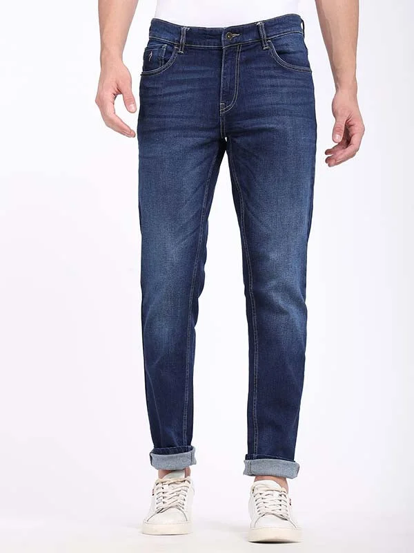 Men's Jeans with a Hidden Coin Pocket for Added ConvenienceMen Brooklyn Fit Stretchable Jeans