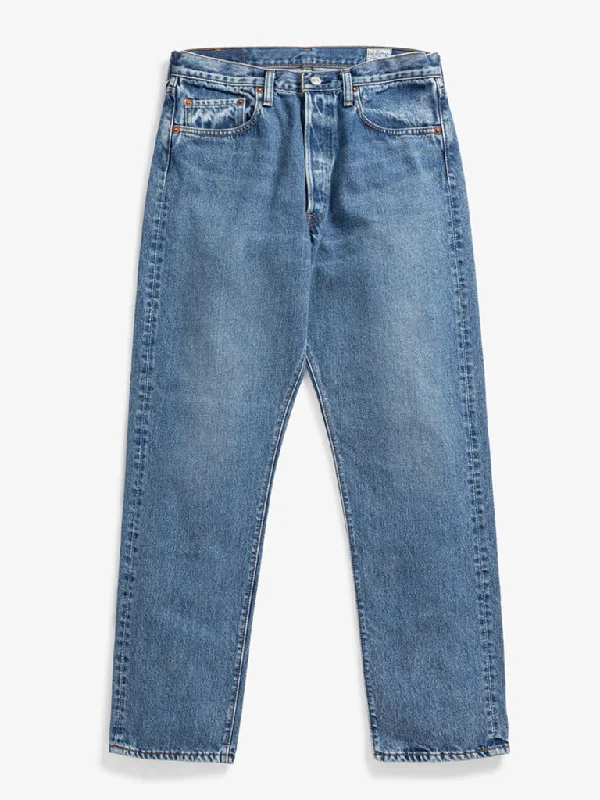 Men's Stretch Jeans with a Moisture - Wicking Lining for Active LifestylesOrslow 105 Standard Jean in 90s Denim Used