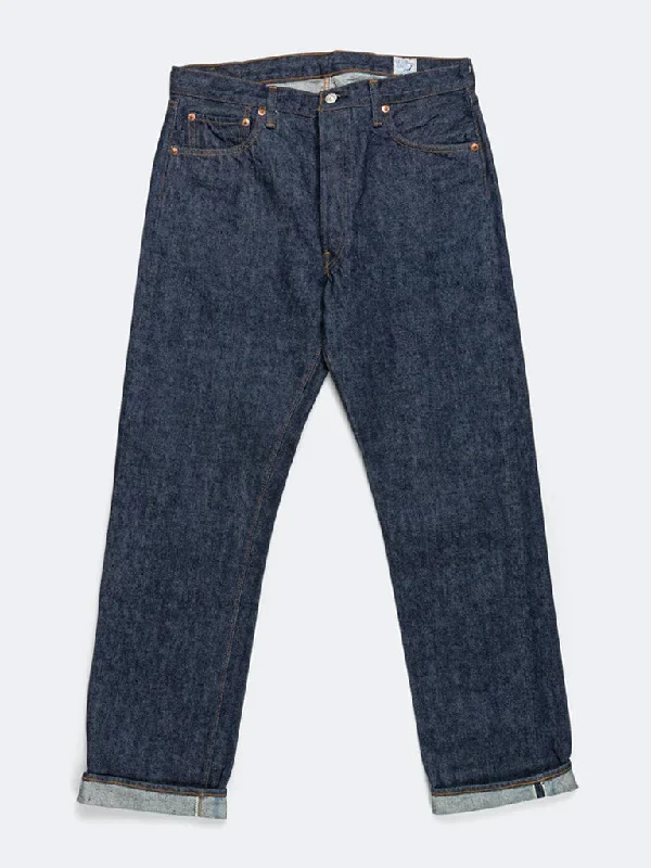 Men's Cargo Jeans with Multiple Pockets for a Practical and Outdoor - Friendly LookOrslow 1966 Standard Jeans in One Wash