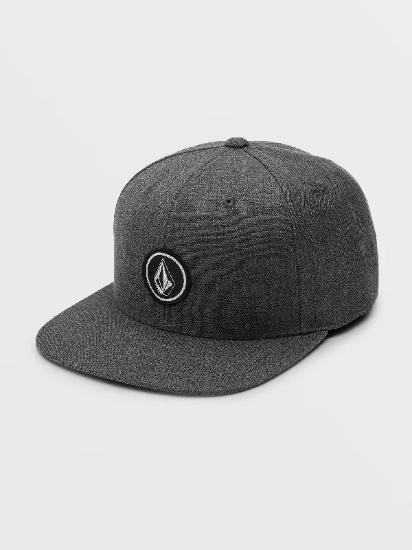 Men's High - Waisted Jeans in a Medium Wash for a Vintage - Style RevivalQuarter Twill Hat - Charcoal Heather