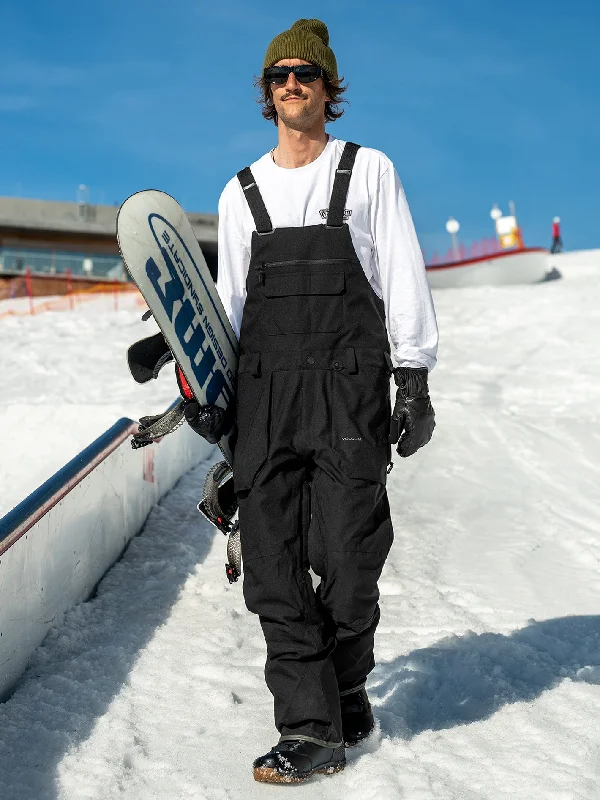 Men's Colored Jeans in Burgundy for a Bold and Fashion - Forward LookMens Roan Bib Overalls - Black