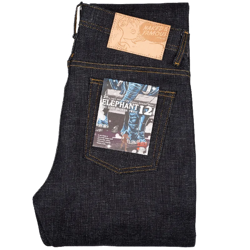 Men's Jeans with a Frayed Hem for a Casual and Effortless StyleWeird Guy - Elephant 12