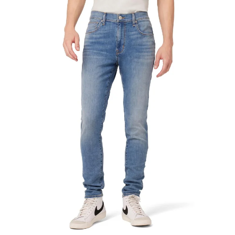 Plus Size Men's Bootcut Jeans with a Relaxed Waist for a Classic and Comfortable FitZev Mens Classic Rise Whisker Wash Skinny Jeans