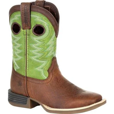 Stretch - fabric men jackets for unrestricted movement during workoutsEmbroidered men jackets with intricate floral designs for a unique aestheticKids' Durango Lil' Rebel Pro Lime Western Boot