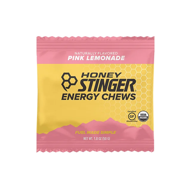 Stretch - fabric men jackets for unrestricted movement during workoutsMen jackets with a media - friendly pocket for easy access to gadgetsEnergy Chews - 1.8 oz - Pink Lemonade