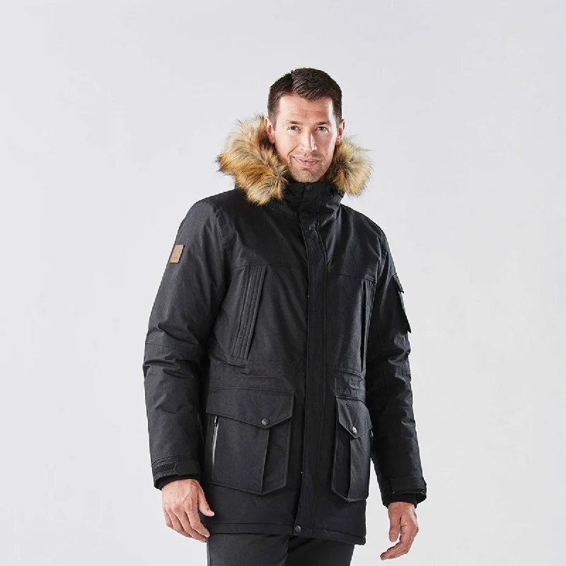 Fleece - lined men jackets for cold - weather commutingTailored men jackets to pair with formal trousers for business meetingsMen's Explorer Parka - EPK-2