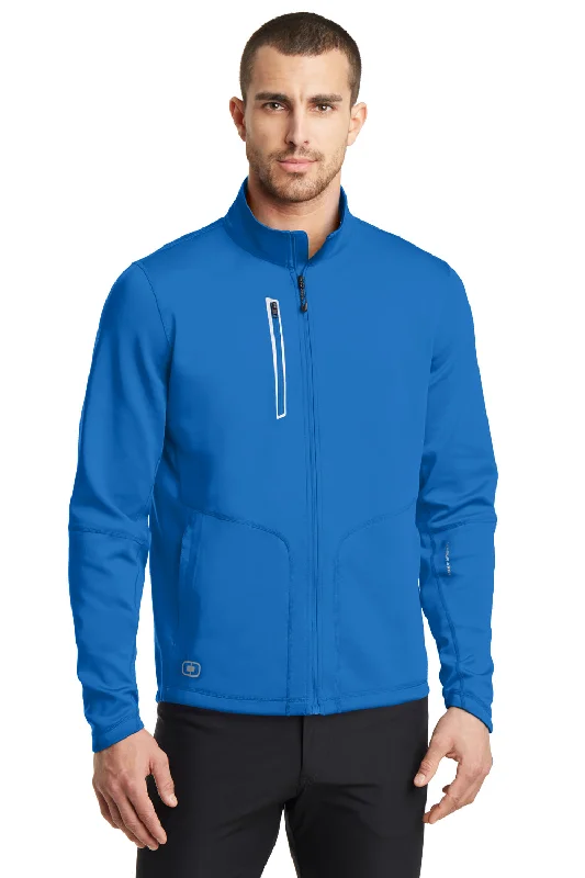 Bomber men jackets with ribbed cuffs for a classic 80s styleEmbroidered men jackets with intricate floral designs for a unique aestheticOgio Mens Endurance Fulcrum Full Zip Jacket - Electric Blue