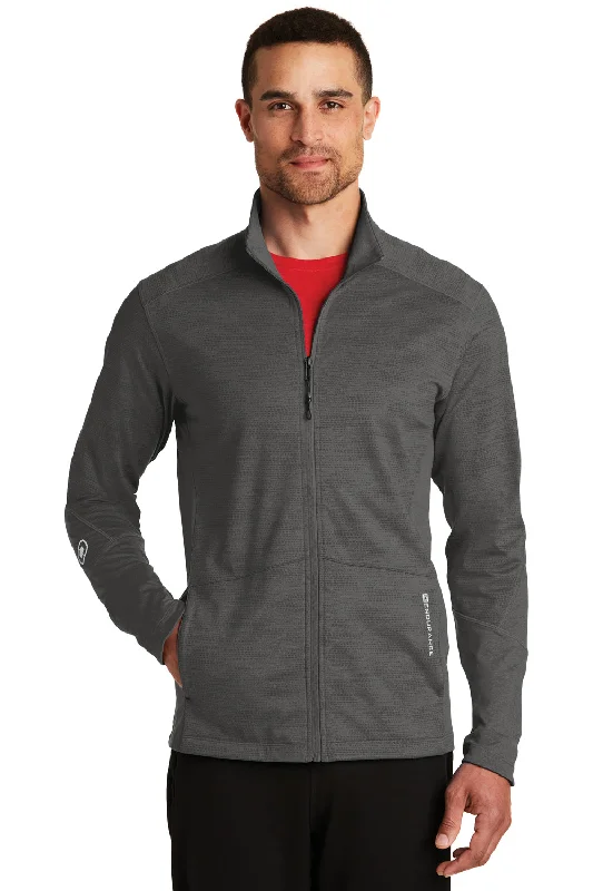 Men jackets with a media - friendly pocket for easy access to gadgetsPlus - size men jackets with adjustable drawstrings for a comfortable fitOgio Mens Endurance Sonar Full Zip Jacket - Heather Blacktop