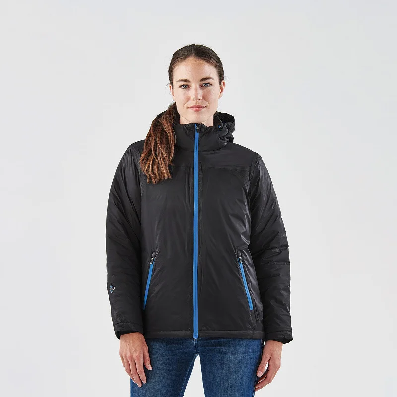 Performance - driven men jackets with breathable fabric for sportsMen jackets with a built - in hood that can be stowed away when not in useWomen's Black Ice Thermal Jacket - X-1W