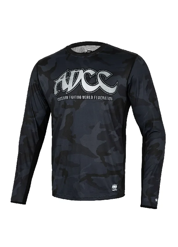 Men's moisture - wicking athletic t - shirts for intense workoutsLongsleeve Mesh Performance Pro plus ADCC Camo