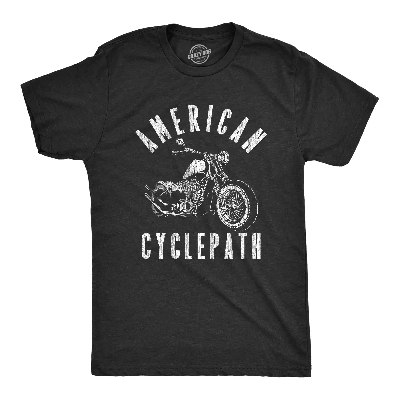 Men's tie - dye t - shirts with a bohemian styleAmerican Cyclepath Men's T Shirt