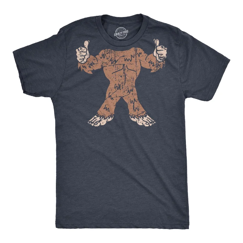 Men's antimicrobial t - shirts for odor - free freshness during travelBigfoot Body Men's T Shirt