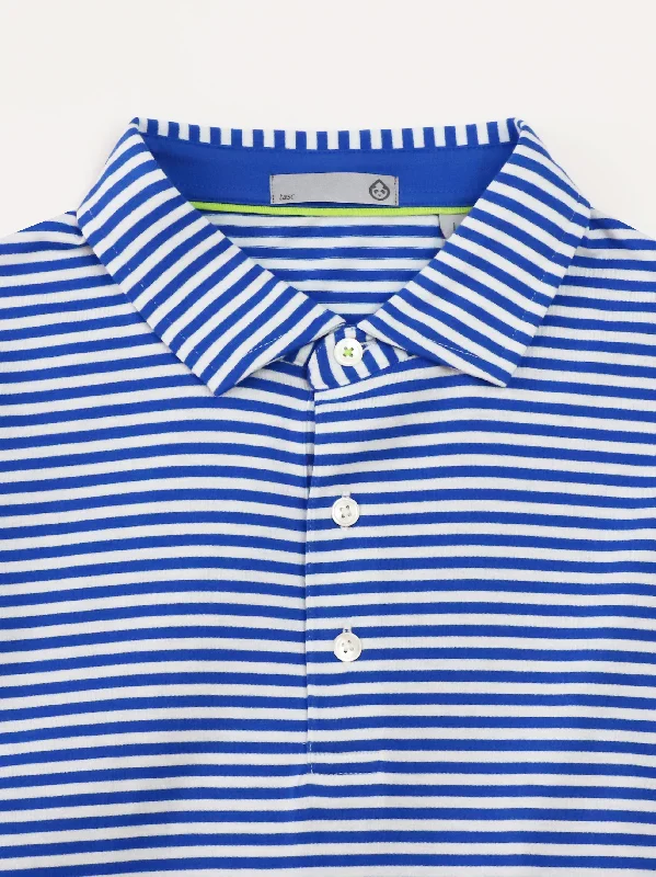 Men's formal - style silk blend polo shirts for special occasionsCloud Polo - Air Stripe