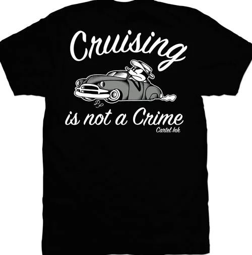 Men's organic cotton crew - neck t - shirts for everyday comfortCruising Is Not A Crime Mens T-Shirt