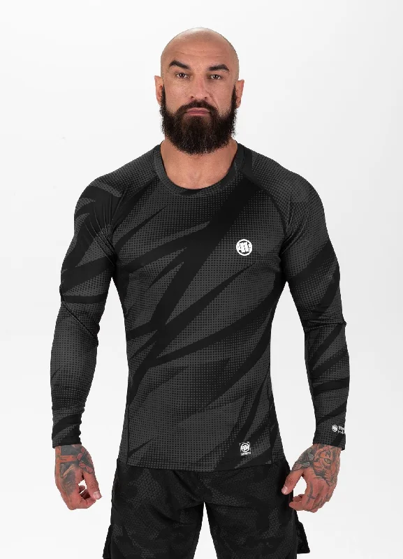 Men's eco - friendly recycled t - shirts for sustainable fashion choicesLongsleeve Rashguard Dot Camo II