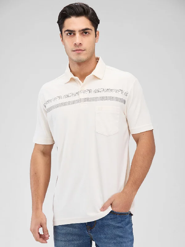 Men's budget - friendly basic polo shirts in multiple colorsECRU